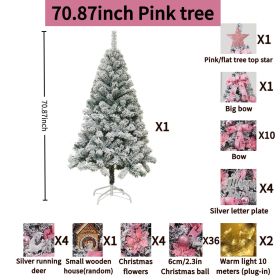 One 180cm Christmas Tree With Red Accessories, On Off-season Promotion. Don't Miss Out.